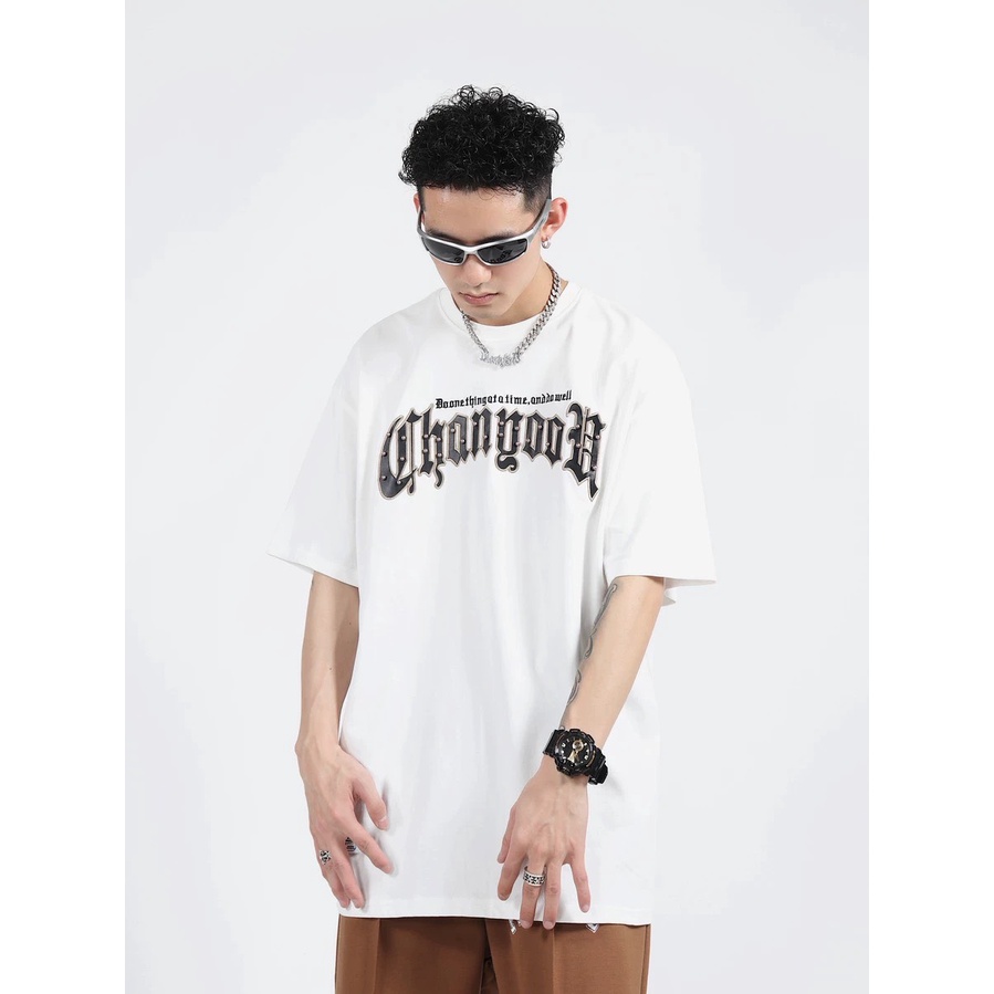 Áo thun tay ngắn form rộng chất cotton có 4 màu - Changu T-Shirt