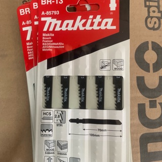 BỘ LƯỠI CƯA LỌNG GỖ 5 CHI TIẾT MAKITA A-85793
