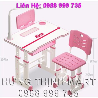 Bàn học cho bé tiểu học size 80cm rộng rãi