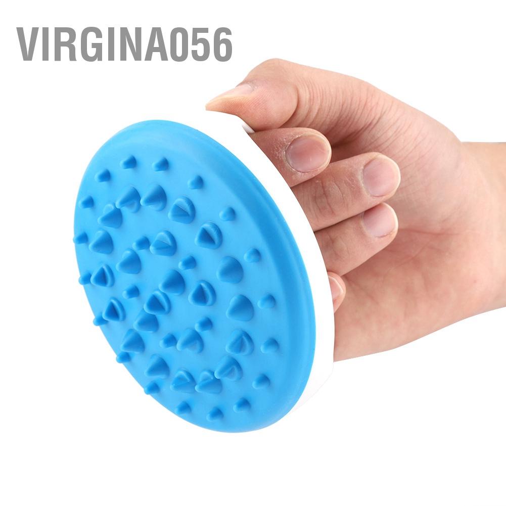 Virgina056 Virgina056 1Pc Bồn tắm cầm tay Bàn chải massage chống cellulite làm đẹp giảm béo