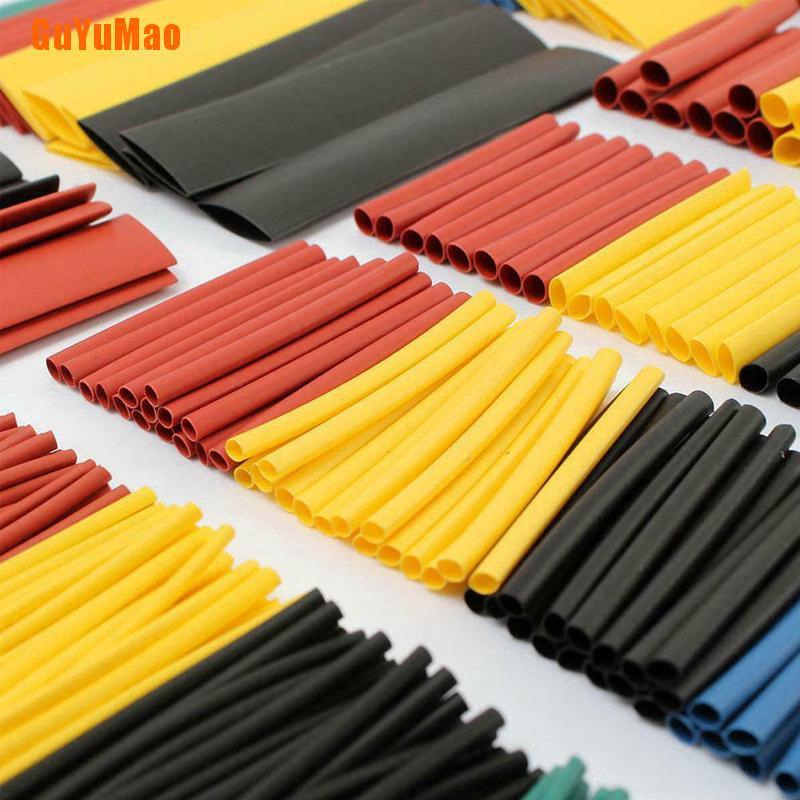 [GUYU] 164 Chiếc Ống Co Nhiệt Cách Nhiệt Ống Co Dây Cáp Bộ HOO