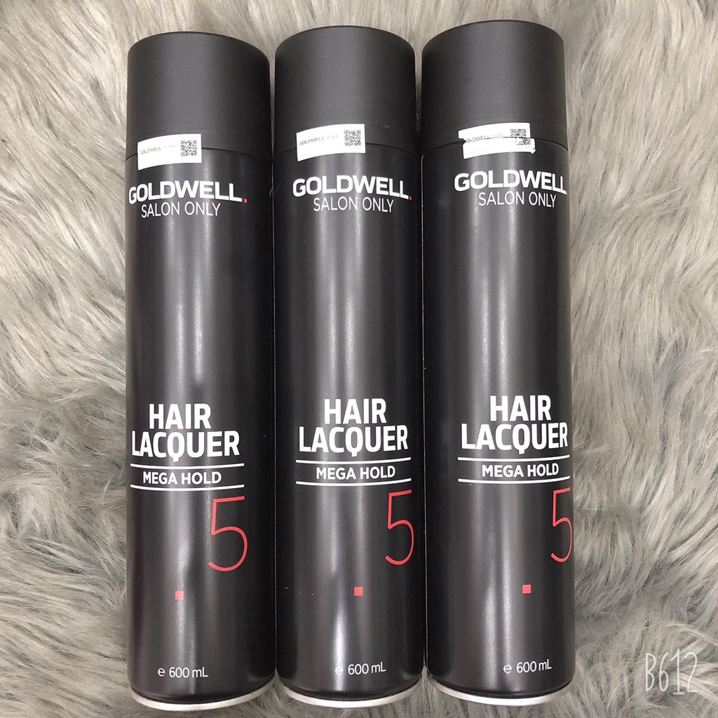 Keo xịt tạo kiểu siêu cứng HAIR LACQUER GOLDWELL 600ML ( hàng chính hãng )