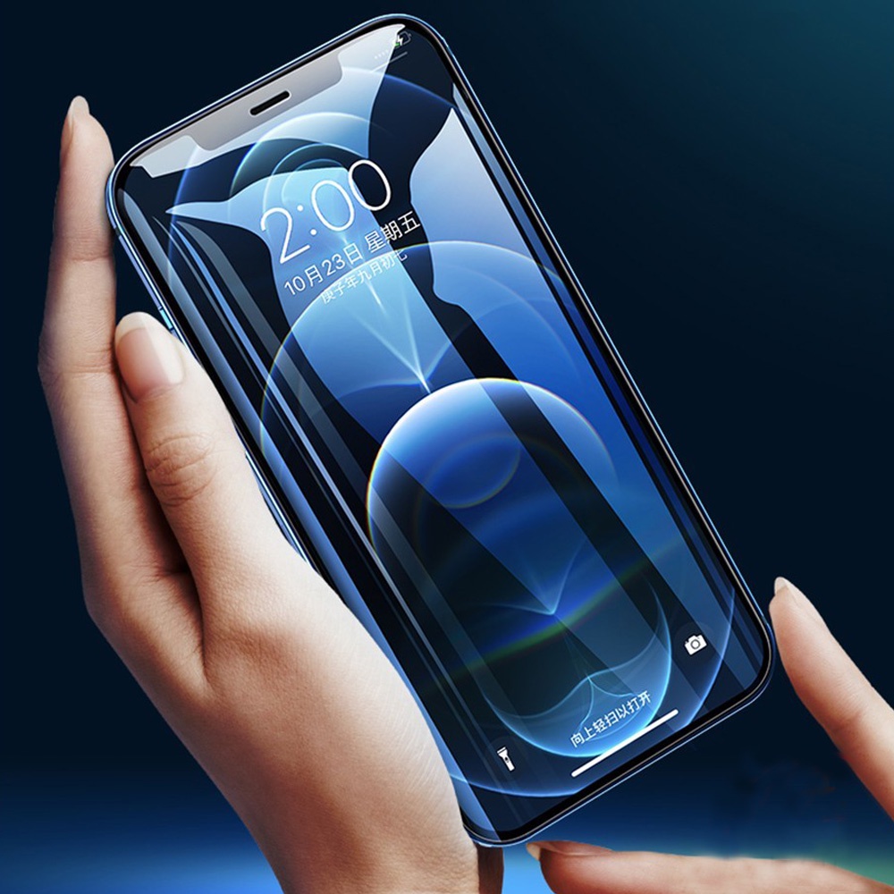 Cho iPhone 14 Pro Max Kính Cường Lực Trong Suốt Bảo Vệ Toàn Màn Hình 0.3mm Cho iPhone 11 12 13 Pro Max 7 8 Plus 0.3mm
