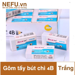 [NEFU] Combo 5 gôm tẩy bút chì 4B chuyên dụng cho các ngành mỹ thuật chất liệu cao su non thiên nhiên cao cấp