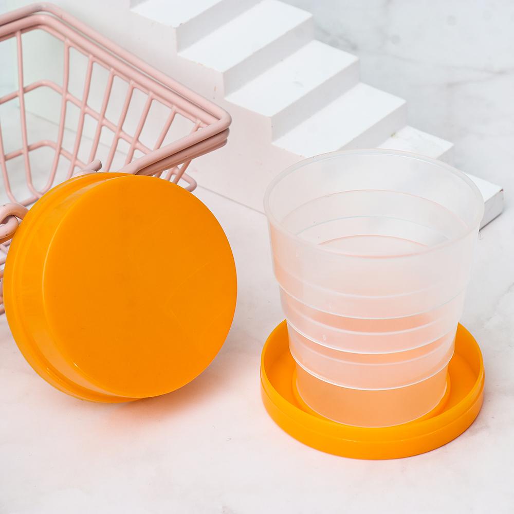 Cốc Uống Nước Thể Thao Bằng Nhựa Có Thể Gấp Gọn Tiện Dụng