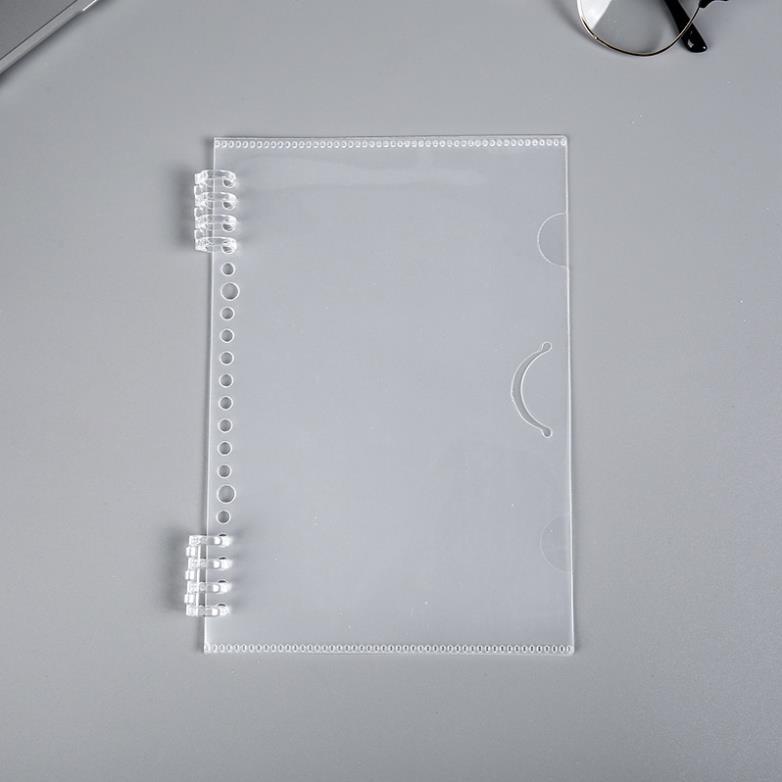 Bìa sổ còng binder KOGANO bìa còng 20 lỗ A5 kiêm túi đựng trong suốt SN-001382
