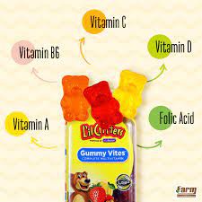 Hộp đựng kẹo dẻo L'ilCritters Gummy Vites Complete Multivitamin