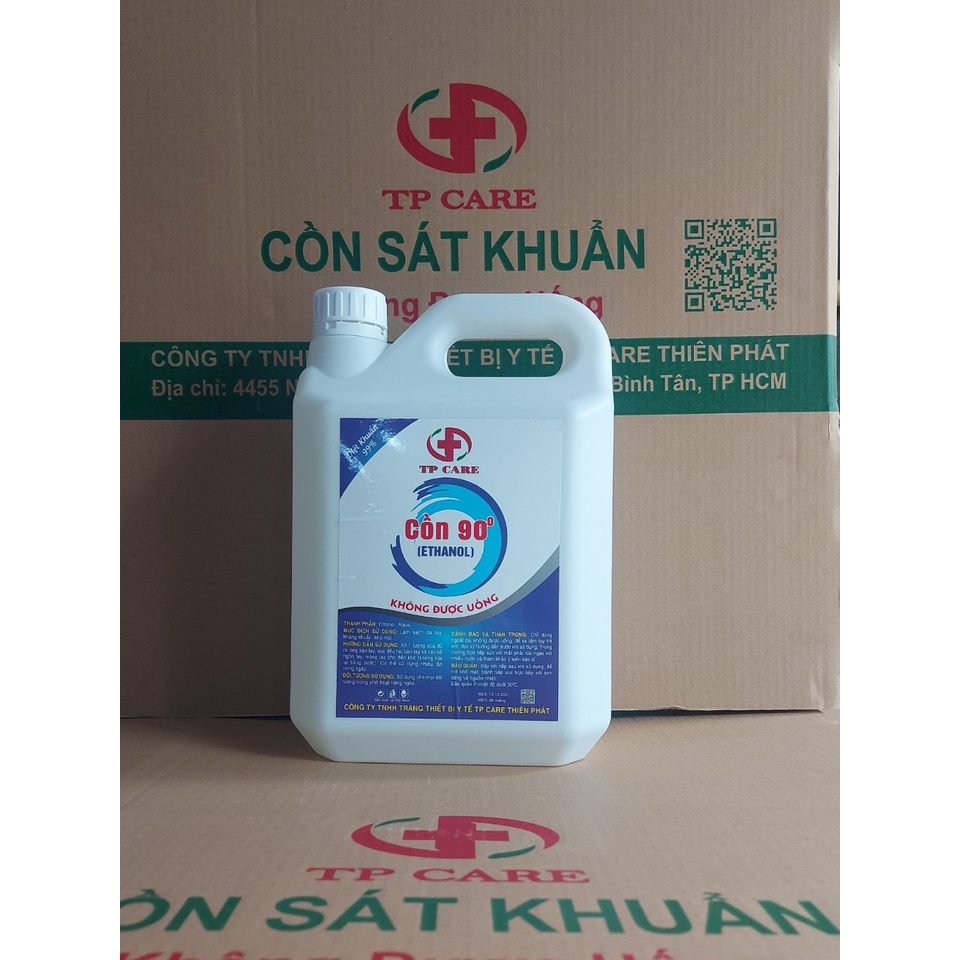 Ship hỏa tốc 1 giờ dung dịch sát khuẩn, cồn y tế 70 độ 5 lít cao cấp kháng - ảnh sản phẩm 9