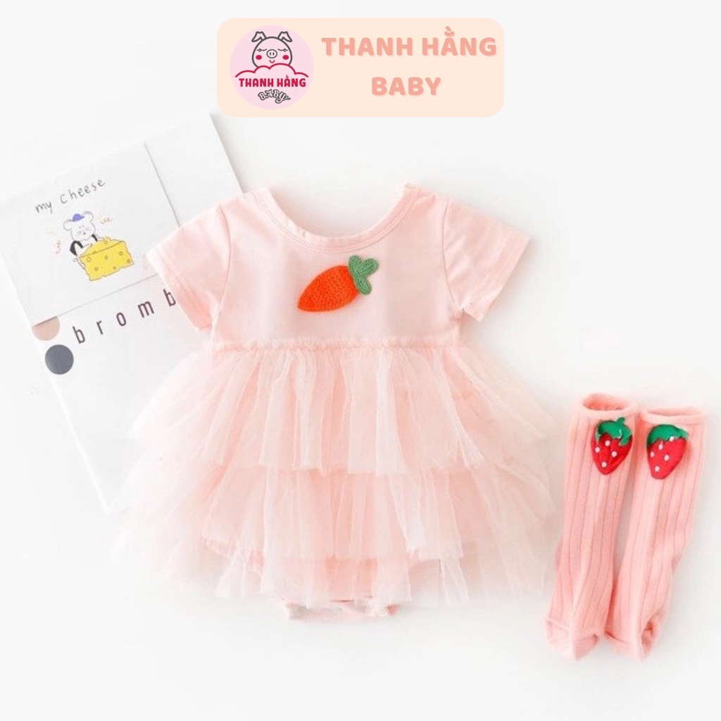 Váy Công Chúa Cho Bé Thanh Hằng Baby 5 Đến 13 Kg