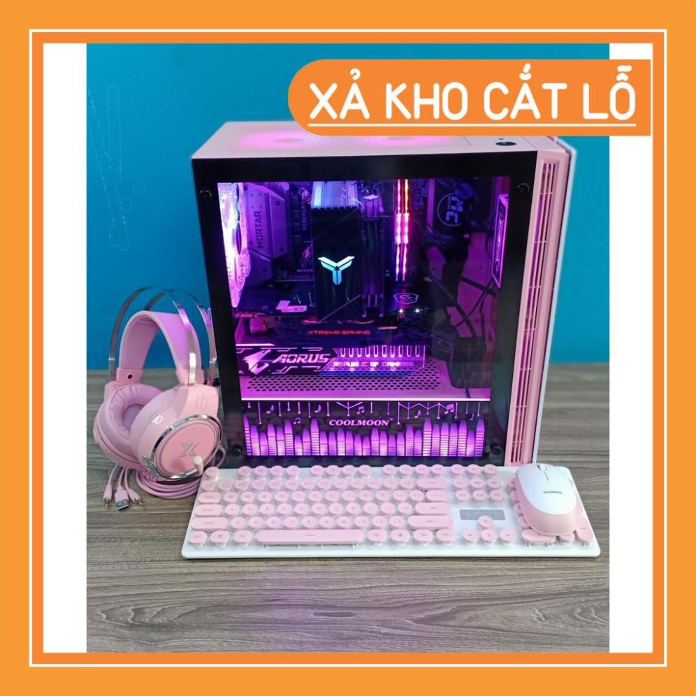 [GIÁ SỐC ] MÁY VI TÍNH PC GAMMING  XIGMATEK đồng bộ màu hồng, cấu hình khủng cho  GAMING - LIVESTEAM I9- 9900 | BigBuy360 - bigbuy360.vn
