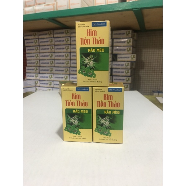 Kim Tiền Thảo Râu Mèo Lọ 100v DHG- Pharma