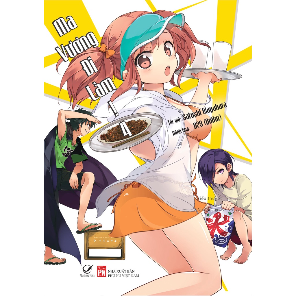 Sách light novel Ma Vương đi làm tập 4