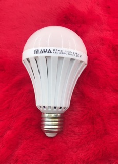 Bóng tích điện đui xoáy E27 9w