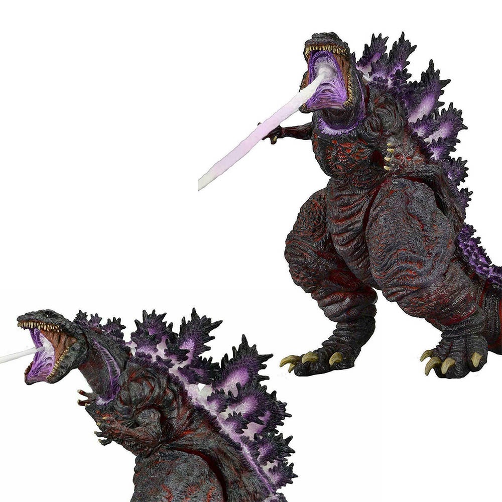 NECA Shin Godzilla Atomic Blast 2016 7" Action Figure 12 Inch Head Tail Movie Boxed For Children Gift