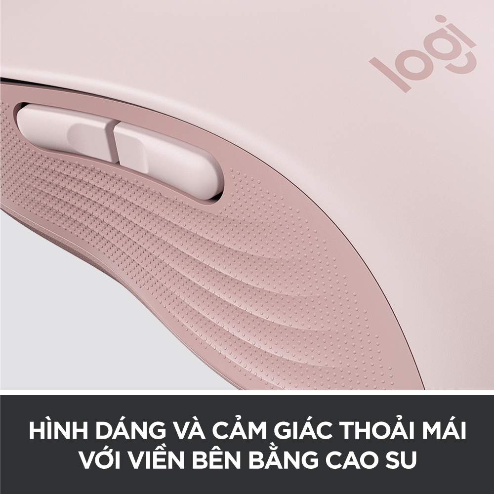 Chuột không dây bluetooth Logitech Signature M650 - SmartWheel, giảm ồn, tùy chỉnh các nút | BigBuy360 - bigbuy360.vn