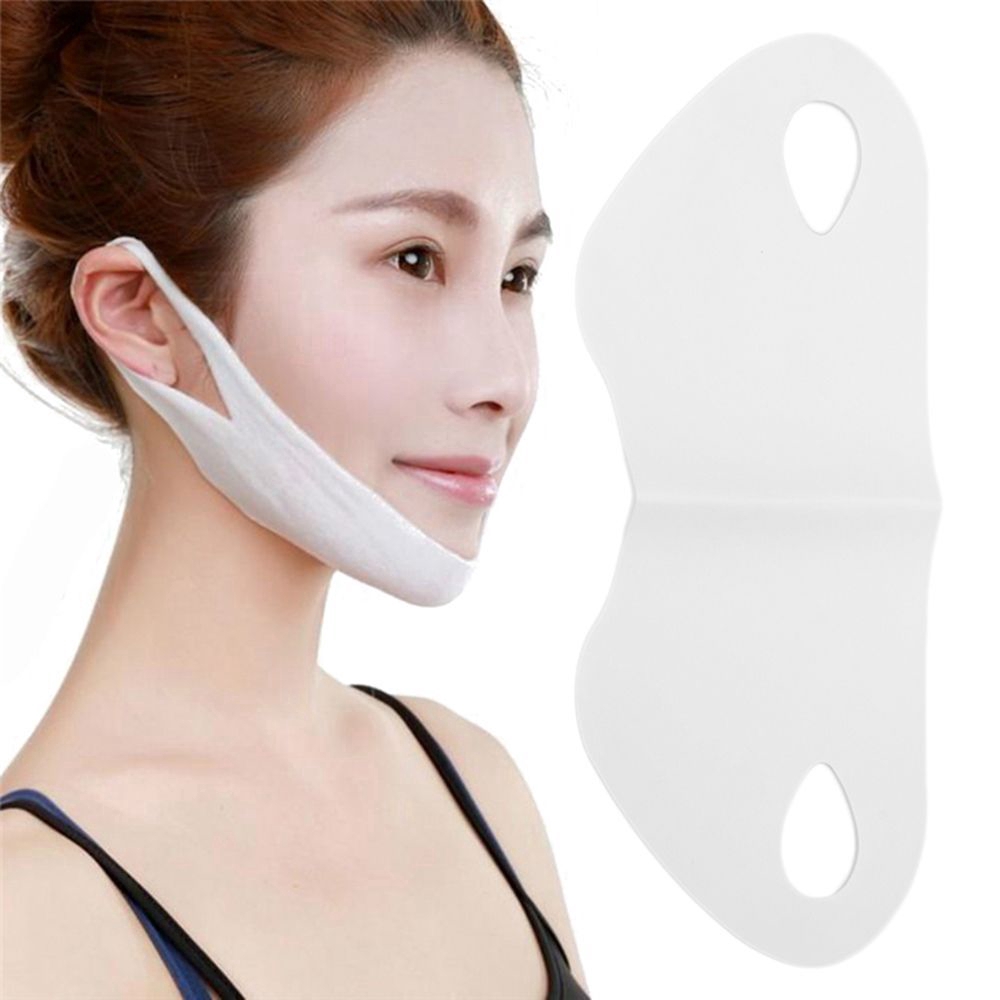 【TGS】(Mặt nạ)Face Care Contour Lifting Up V-shape Mask Facial Firming Eliminate Edema  Skincare Mask