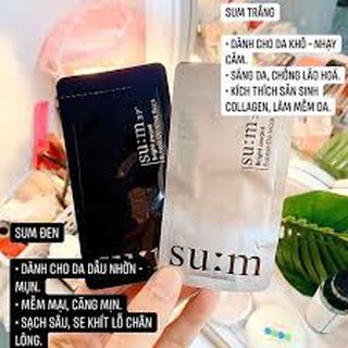 Combo 10 Mặt Nạ Thải Độc Sum: 37 Black Award Bubble-de Mask
