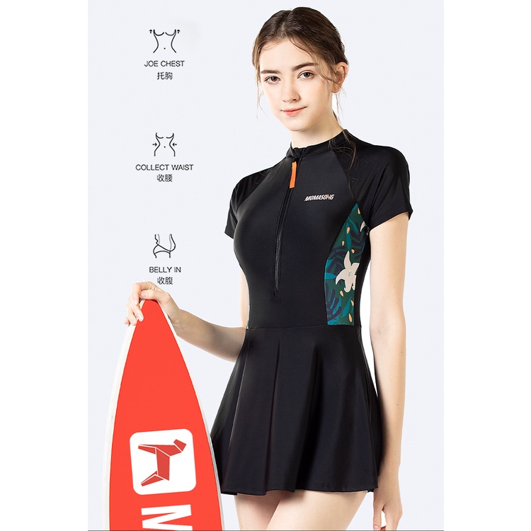 Momasong Bộ Đồ Bơi Một Mảnh Dáng Ôm Thời Trang Quyến Rũ Cho Nữ