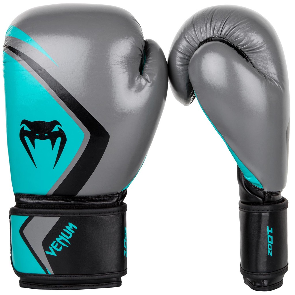 Găng tay Boxing Venum Contender 2.0 Chính hãng xám xanh ( Tặng túi đựng găng )