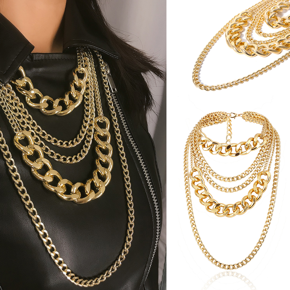 Vòng cổ thời trang phong cách hiphop cá tính cho nữ