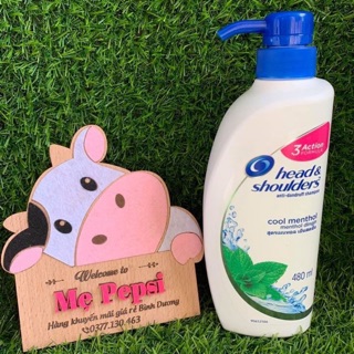 🎉🎉dầu gội head & shoulders thái 480ml 🎉