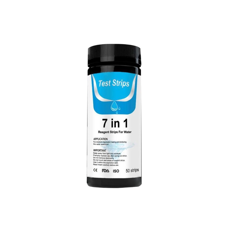 Tropical Aquarium 7 In 1 Test Strip For Testing PH Water Quality Test Paper