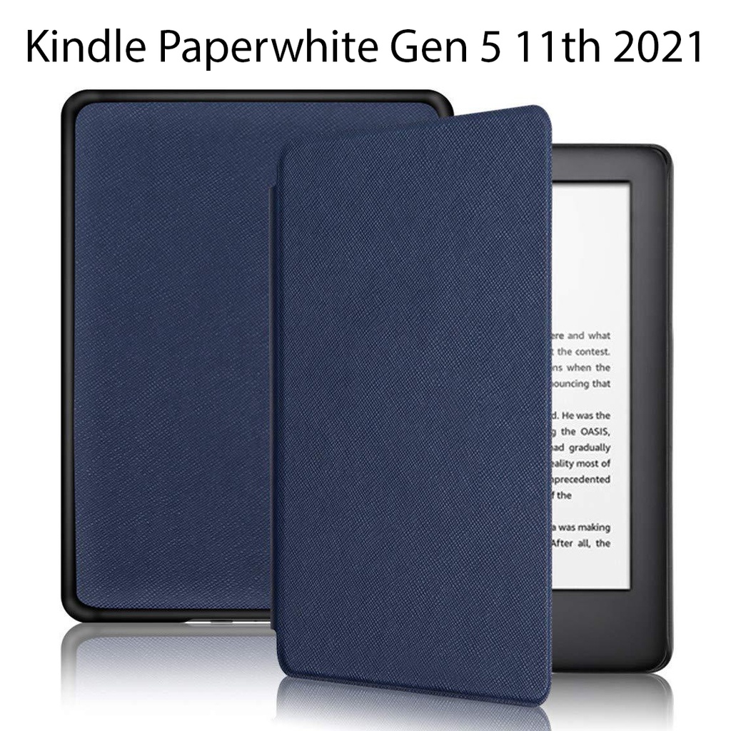 Bao Da Kindle Paperwhite Gen 5 11th 2021vCover Cho Máy Đọc Sách Nhựa Xước Smart Cover