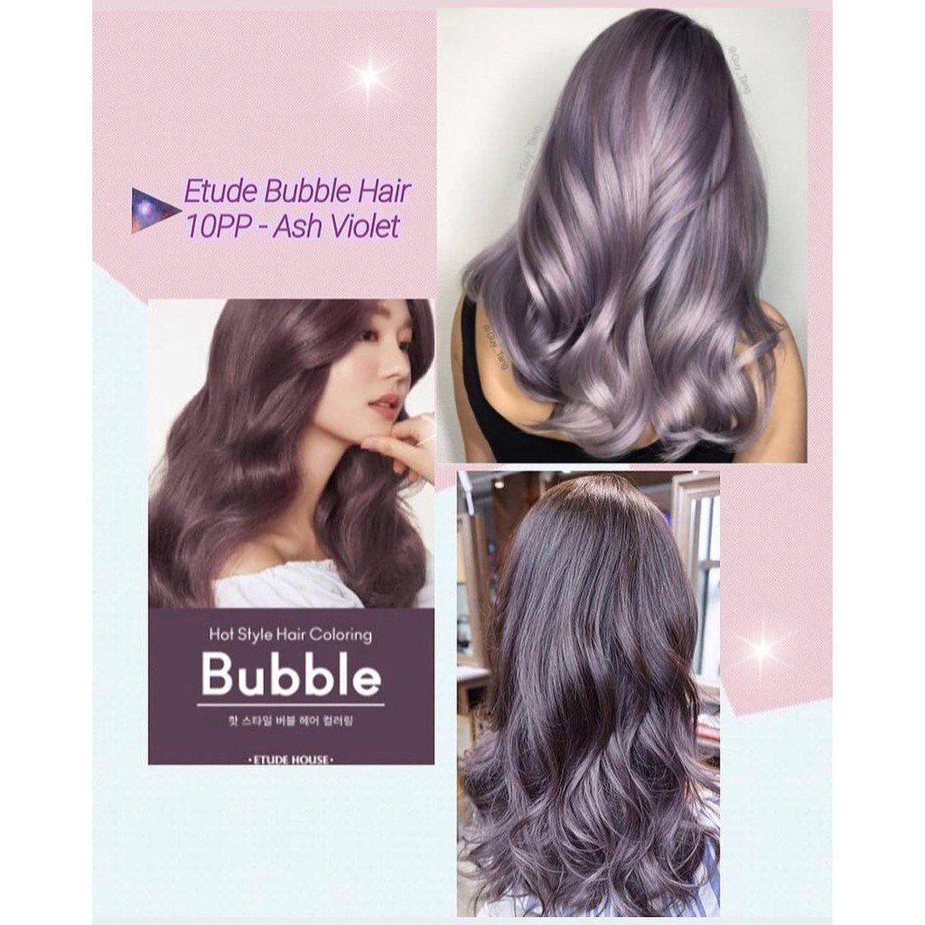 Thuốc Nhuộm Tóc Etude House Hot Style Hair Coloring Bubble _ Etude House Chính Hãng