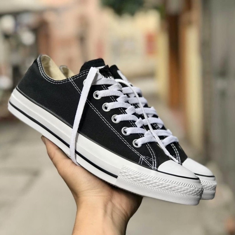 🔥[FULL BOX, TAG] Giày Converse Classic Thời Trang Màu Đen - Trắng Đủ Size Nam Nữ Kèm Hộp