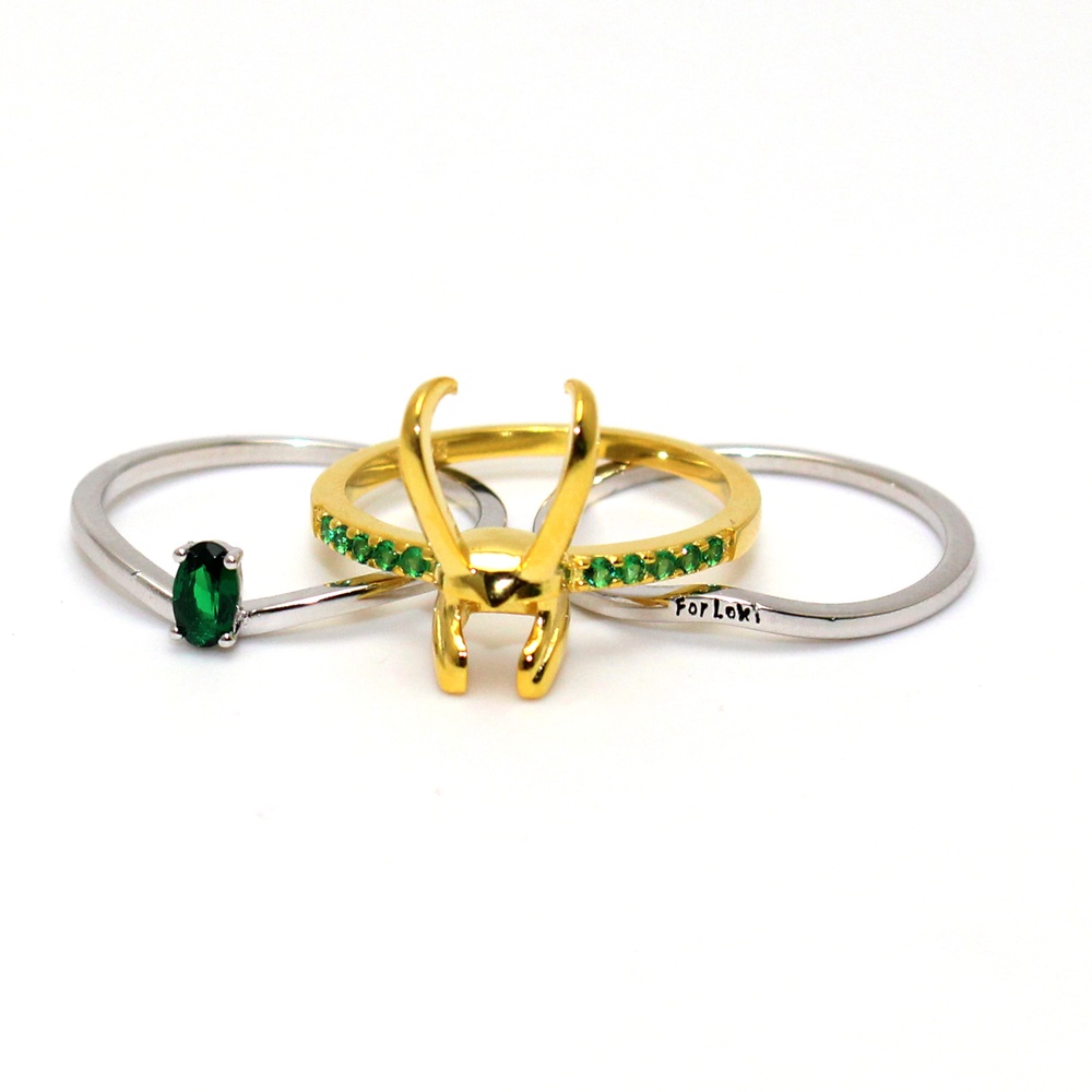 Nhẫn Họa Tiết Siêu Anh Hùng Loki Loki Trong Marvel Avengers Độc Đáo