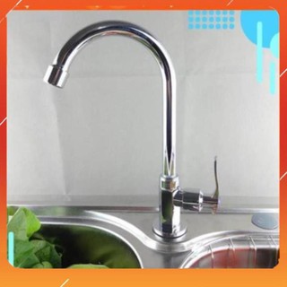 🚿 Vòi nước bằng inox 304  thiết kế hiện đại dành cho bồn rửa chén 206806 🚿 [SKM]