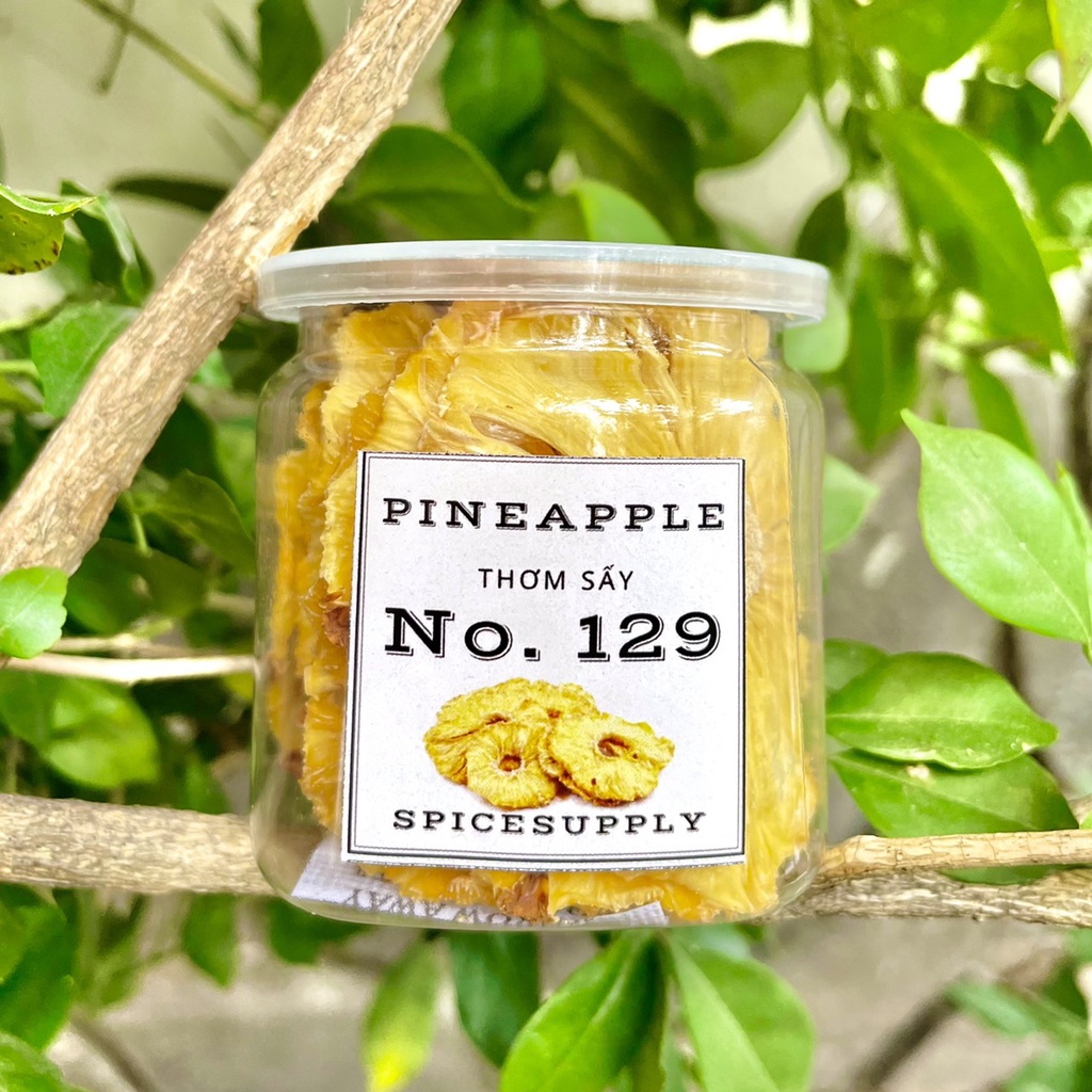 Pineapple - Thơm sấy dẻo loại ngon Hũ 40g