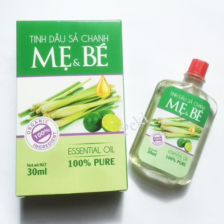 Tinh Dầu Tràm Mẹ Và Bé Xả Chanh Và Quế 30ml