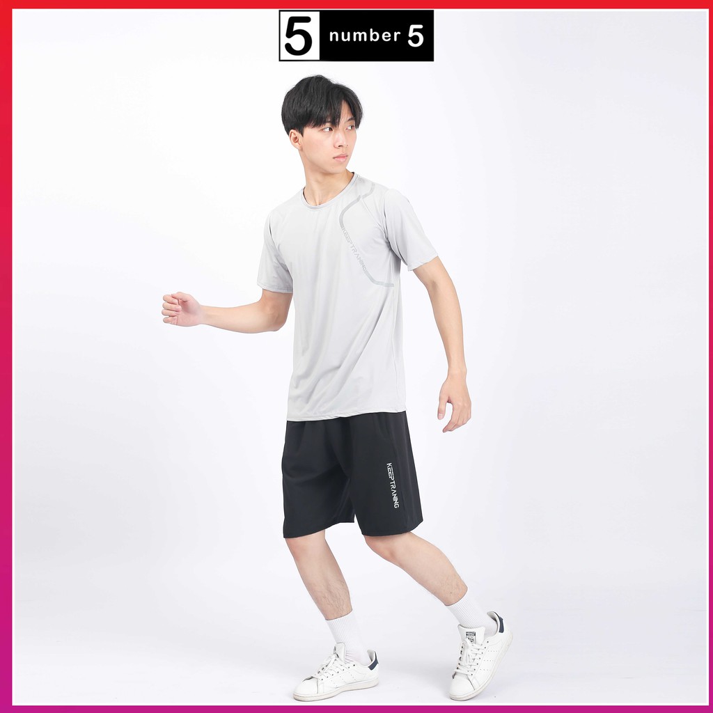 Bộ Thể Thao Nam Bộ Đồ Quần Áo Nam Tập Gym Mùa Hè Chất Thun Lạnh [BYK]