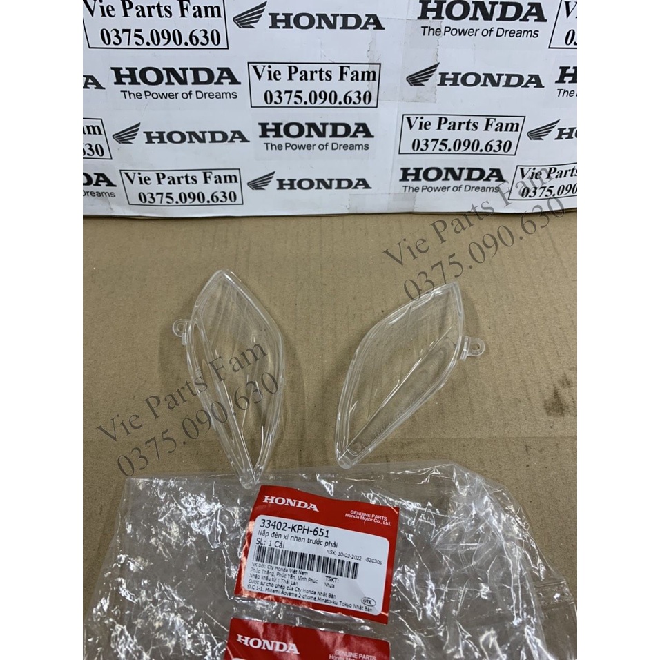 Nắp chụp xi nhan trước trái phải Future 2, hàng din Honda mới 100%