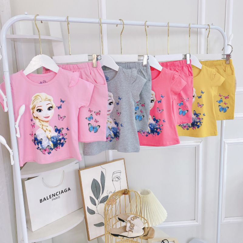 ♥️Bộ bé gái sz đại - Bộ BB ANGEL công chúa Elsa 12-40kg - HuyenTrangStore
