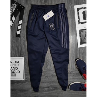 Quần Dài NY Jogger Thun Bo 3 Sọc Lưới