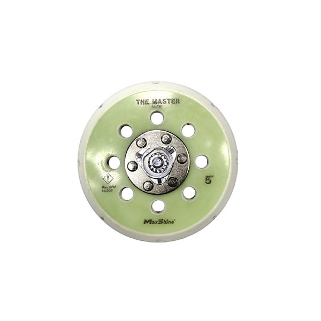 Đế gắn phớt đánh bóng cho máy lệch tâm Maxshine 5″/6″ Dual Action Backing Plate