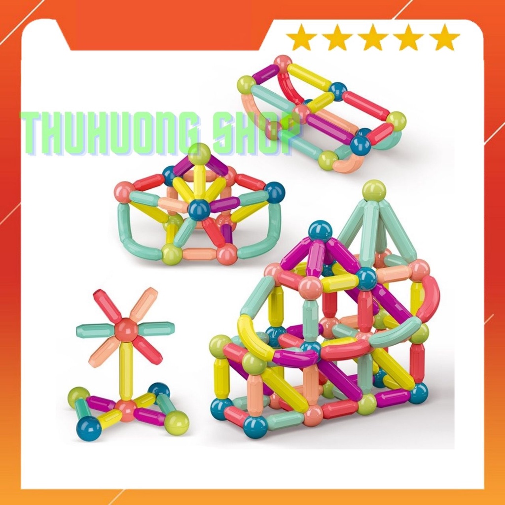 Bộ Đồ Chơi Xếp Hình Nam Châm Cho Bé