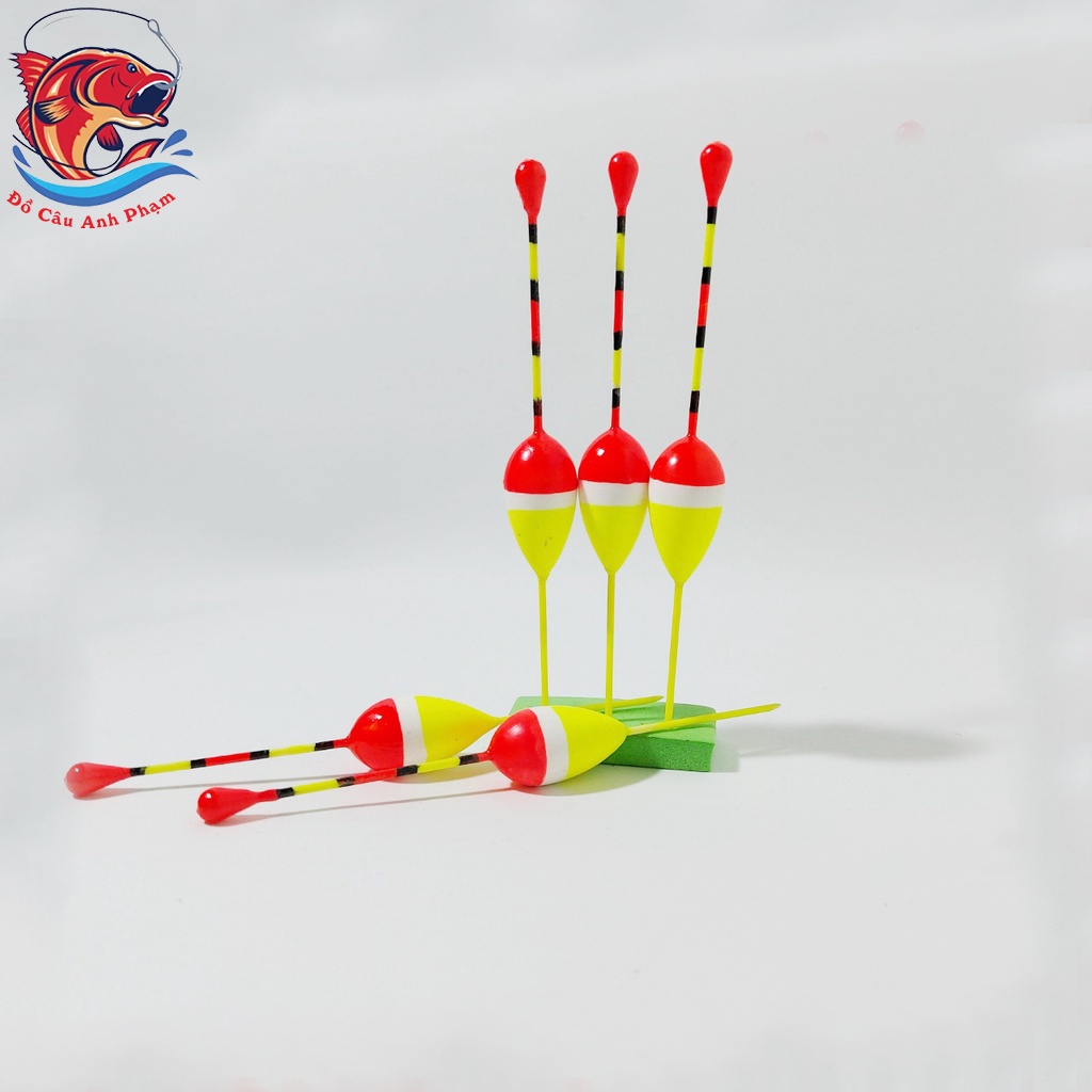 Combo 2-5 Quả Phao Câu Cá Câu Đơn Câu Đài Phao Sơn Chuyên Rô Câu Diếc Câu Chép PCC-7
