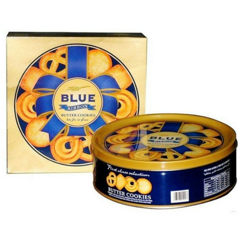 Bánh Cookies blue ribbon butter 625g