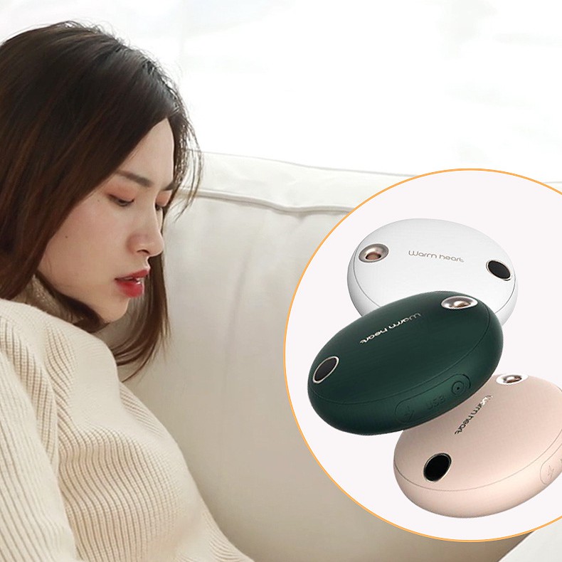 Máy sưởi tay FLOVEME WH - Kiêm sạc dự phòng dung lượng 5000mah - làm ấm siêu nhanh chóng - thiết kế sang trọng , nhỏ gọn