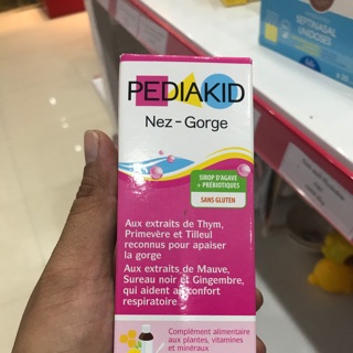 Pediakid Nez-Gorge - Siro mũi họng cho bé của Pháp