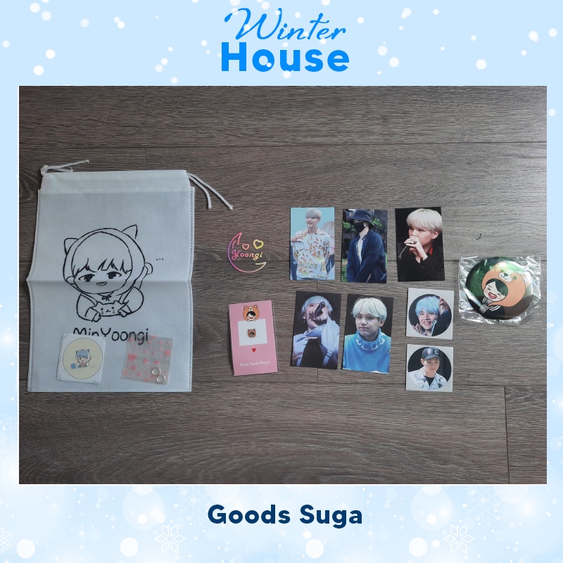 [CÓ SẴN] Tổng hợp ảnh goods Suga & J-Hope BTS fansite nhiều loại