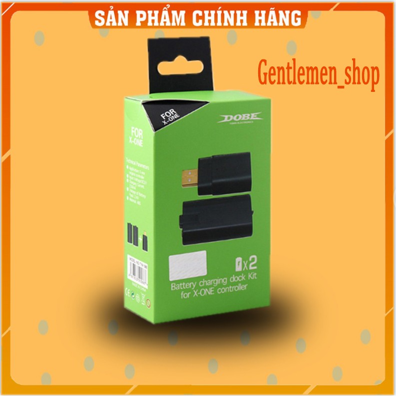 Pin sạc cho Tay Cầm Xbox One, Xbox One S, Xbox Series X, pin sạc xbox chính hãng dobe