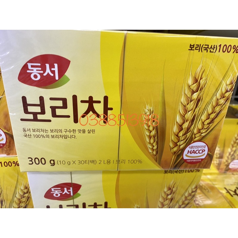 &lt;HOT Trà lúa mạch túi lọc Dongsuh Hàn Quốc 300gr 30 gói*10gr/ gói