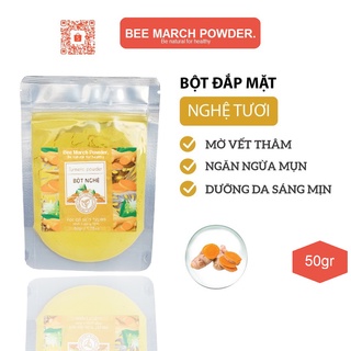 [botmatdaklak] Bột đắp mặt Tinh Bột Nghệ HANDMADE - Bột Thiên Nhiên