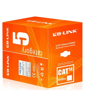 Cuộn cáp mạng LB-LINK cat5 CCA BR 305m (Cam)