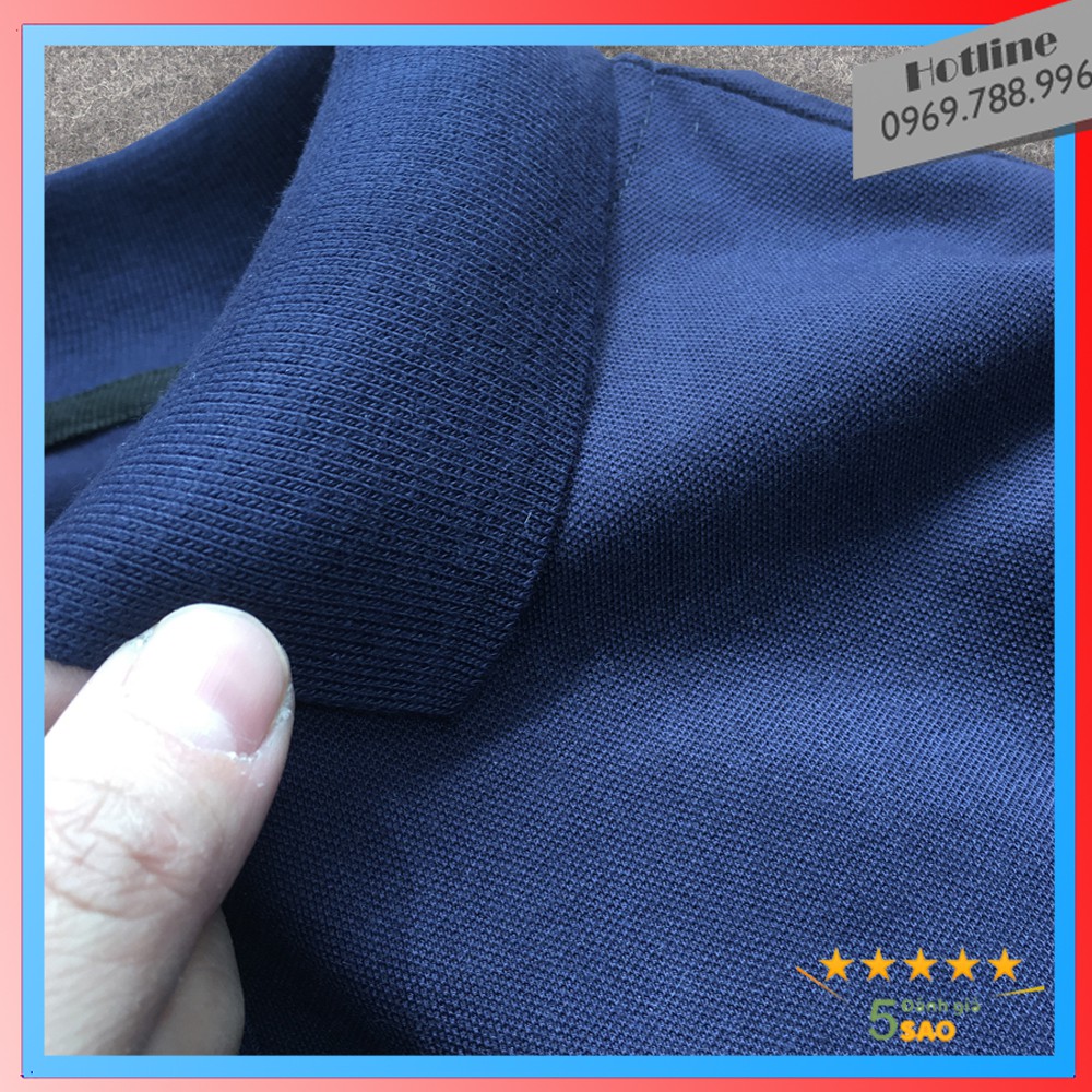 Áo phông nam có cổ đẹp tay ngắn cao cấp thời trang, 4 màu cực đẹp vải cotton 100%,Logo thêu sắc nét