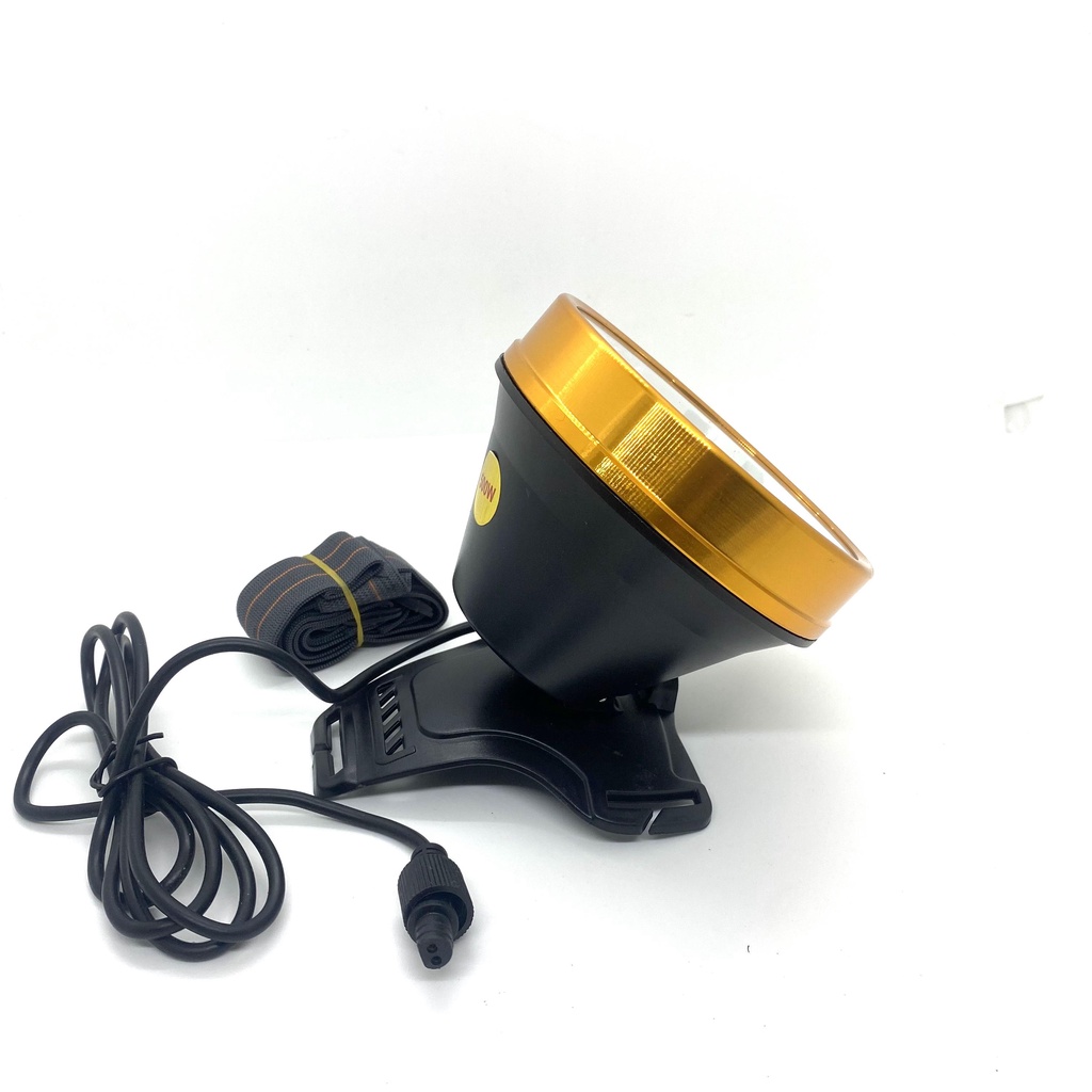 Đèn pin siêu sáng pin rời mã T6 300W siêu sáng pin khủng 20h sáng